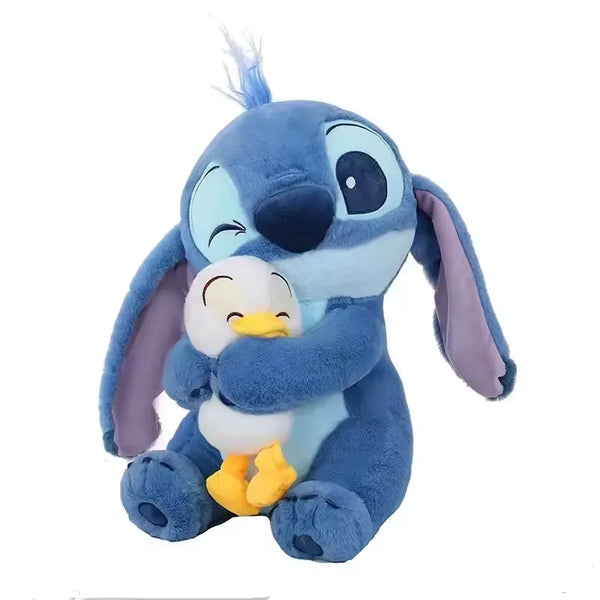 30Cm Disney Plush Doll Stitch Lilo Doll Cute Duck Stitch Plush Stuffed Toy Christmas Children'S Birthday Gift Kawaii Toys