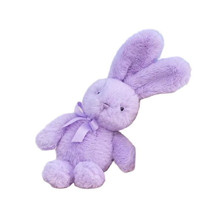 Kawaii Pillows Rabbit Plushie Toys Bow Tie Hug Doll Creative Girls' Gifts Doll Kawaii Rabbit Plush Cartoon Animal