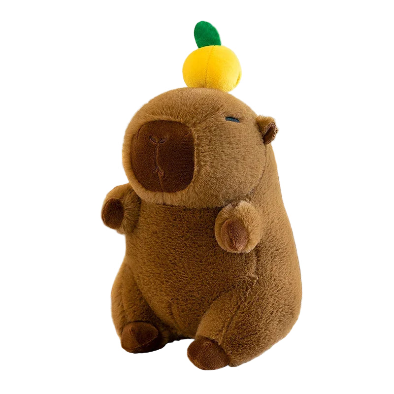 25Cm Series Capybara Plush Simulation Capibara Anime Fluffty Toy Cute Doll Stuffed Animals Soft Doll Plush Christmas Gifts