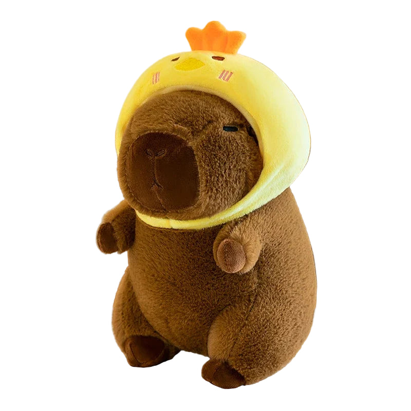 25Cm Series Capybara Plush Simulation Capibara Anime Fluffty Toy Cute Doll Stuffed Animals Soft Doll Plush Christmas Gifts
