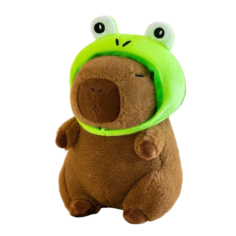 25Cm Series Capybara Plush Simulation Capibara Anime Fluffty Toy Cute Doll Stuffed Animals Soft Doll Plush Christmas Gifts