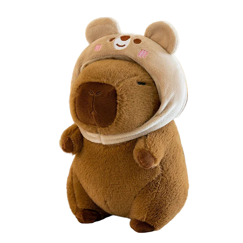 25Cm Series Capybara Plush Simulation Capibara Anime Fluffty Toy Cute Doll Stuffed Animals Soft Doll Plush Christmas Gifts