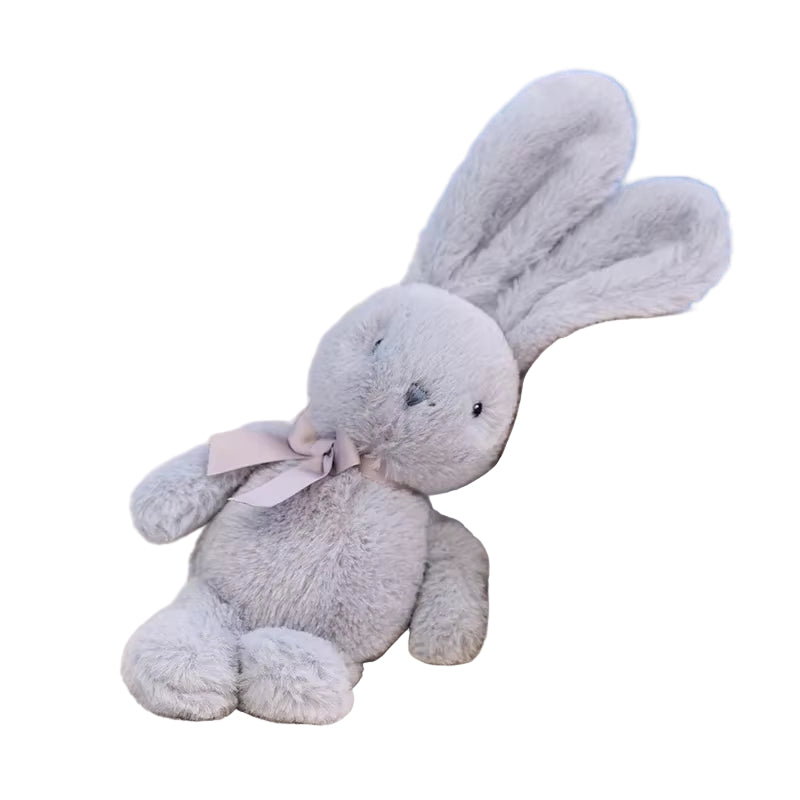 Kawaii Pillows Rabbit Plushie Toys Bow Tie Hug Doll Creative Girls' Gifts Doll Kawaii Rabbit Plush Cartoon Animal