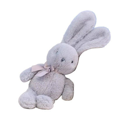 Kawaii Pillows Rabbit Plushie Toys Bow Tie Hug Doll Creative Girls' Gifts Doll Kawaii Rabbit Plush Cartoon Animal