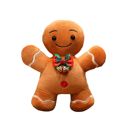 Stuffed Doll Plush Toys Santa Claus Snowman Reindeer Christmas Decorations Soft Toy for Kids and Adults